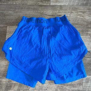 Lululemon Shorts w/ Biker Short Underneath